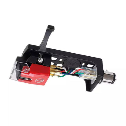 Audio-Technica - Tocadiscos estéreo desnudo MicroLine VM540ML/H de Audio Technica - Rojo VM540MLH