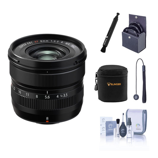 Objetivo Fujifilm XF 8 mm f/3,5 R WR, negro n.° 16797760 A