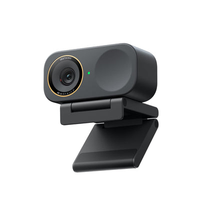 Insta360 Link 2C Pro - CINSABPB-S-B Cámara web 4K para PC/Mac, sensor de 1/1.3", baja luz, marco automático, HDR, micrófonos direccionales con cancelación de ruido, compatible con Stream Deck, Zoom, equipos