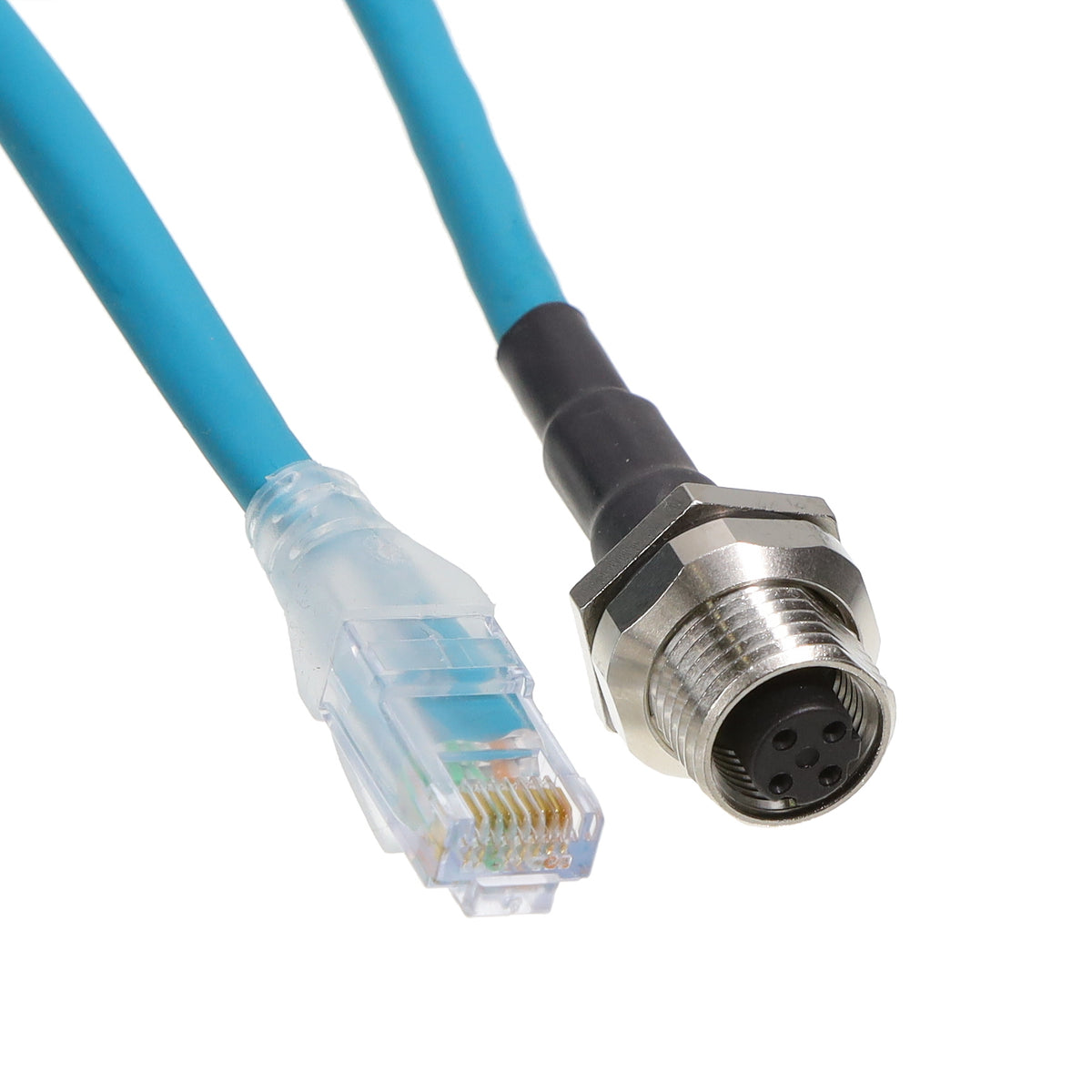 Lumberg Automation 900004094 - Circular, hembra y de 04 pos a RJ45, 8p4c 65.62' (20.00m)