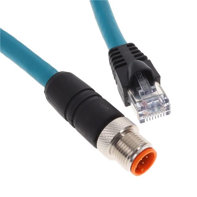 Lumberg Automation 900016065 - Circular de 08 pos macho a RJ45, 8p8c 16.40' (5.00m)