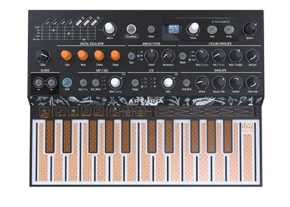 Arturia - Teclado sintetizador MicroFreak - Sintetizador híbrido de 25 teclas con teclado PCB, osciladores ondulables y digitales, filtros analógicos