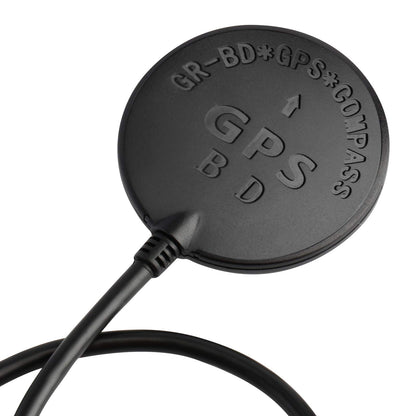 Módulo de brújula GPS+NEO-M8N+ Módulo GPS BDS de precisión APM Control de dron, receptor GPS FPV Control de vuelo Módulo de navegación Pixhawk para APM PIX PX4, compatible con puerto APM I2C MWC