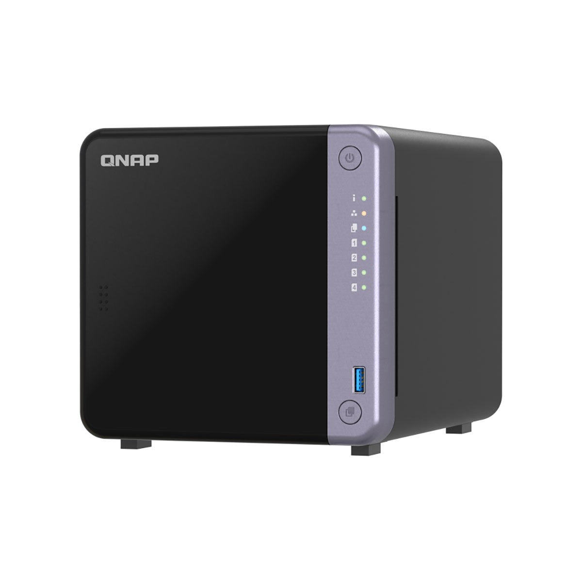 Gabinete NAS QNAP TS-432X-4G de 4 bahías, sin discos