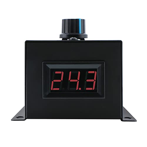 L&Z Controlador de velocidad del motor DC PWM 12-48V 20A Módulo de control de ajuste del motor de cepillo 960W 25kHz