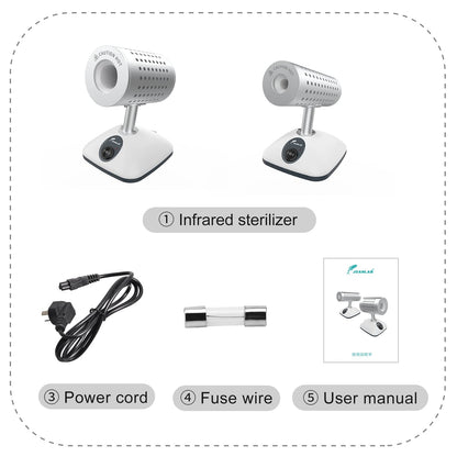 JOANLAB Esterilizador infrarrojo del laboratorio para el uso del laboratorio del esterilizador del anillo de vacunación del lazo de inoculación, 110v (DS-900S)