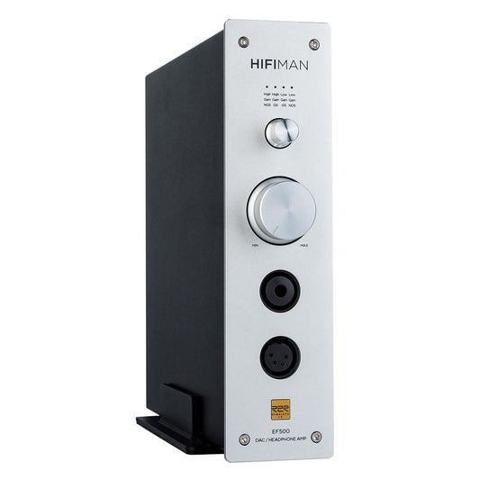 DAC y amplificador de auriculares balanceado de escritorio HiFiMan EF500 con soporte para transmisión en directo. HMEF500