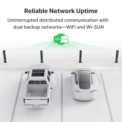 Autel MaxiCharger - Cargador de vehículo eléctrico (EV) nivel 2, hasta 80 amperios, compatible con OCPP, nube integrada con IA, interior/exterior, habilitado para 4G/Wi-Fi/Wi-Sol, AC PRO Business #UW19LJ02