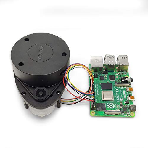 SLAMTEC RPLIDAR A1M8 2D 360 Grados 12 Metros de Radio de Escaneo Sensor LIDAR Escáner para Evitación de Obstáculos y Navegación de Robots
