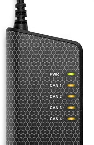 Kvaser - Interfaz USB (4 Puertos HS, Quad USB)