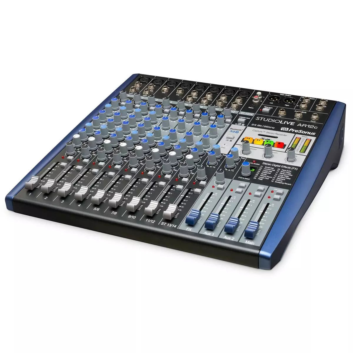 Interfaz de audio híbrida compatible con USB-C de 12 canales PreSonus StudioLive AR12c - 2779200101
