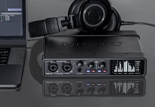 MOTU UltraLite-mk5 18x22 Interfaz de Audio USB 3 para Mac, Windows e iOS con mezcla y efectos
