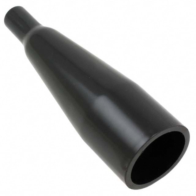 Mueller Electric Co BU-13-0 BU Clip de prueba, conductor, sonda Aislante, negro