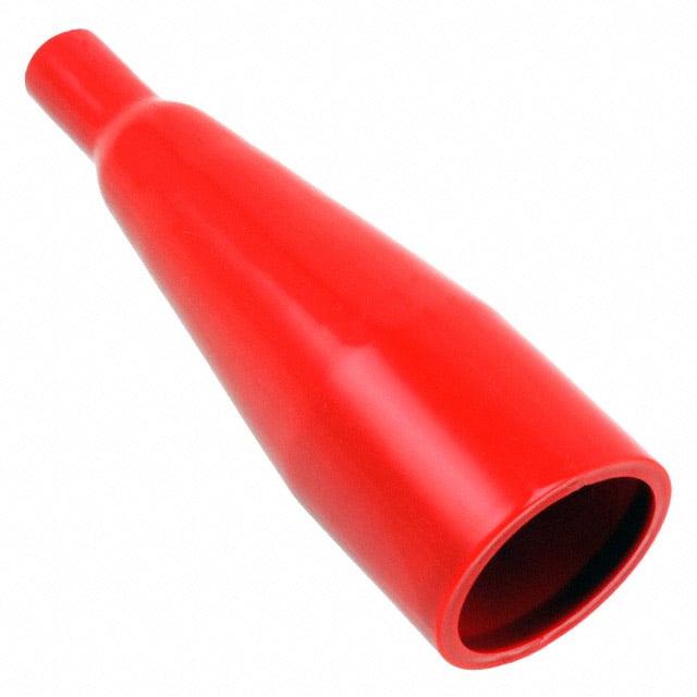 Mueller Electric Co BU-13-2 BU Clip de prueba, conductor, sonda Aislante, rojo