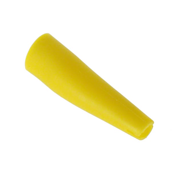 Mueller Electric Co BU-32-4 BU Clip de prueba, conductor, sonda Aislante, amarillo