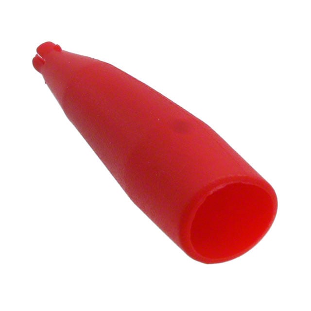Mueller Electric Co BU-36-2 BU Clip de prueba, conductor, sonda Aislante, rojo