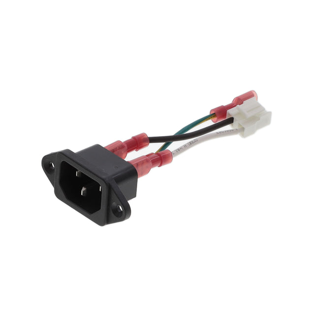 GlobTek, Inc. C1410070M6VAR2(R) - Socket rectangular de 02 pos. a IEC 320-C14 0.20' (60.0mm)