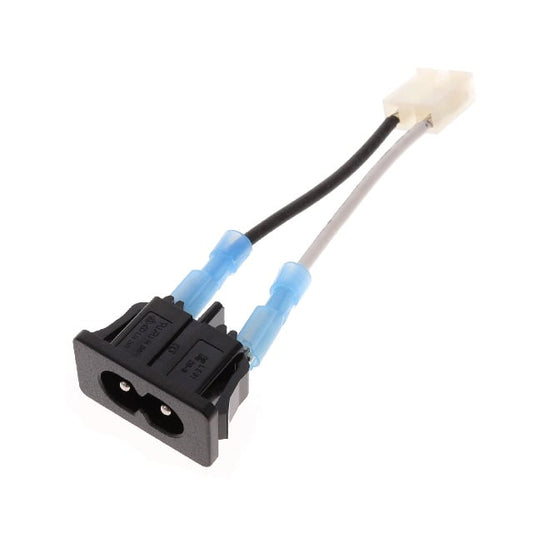 GlobTek, Inc. C810070M6MLX3(R) - Socket rectangular de 03 pos. a IEC 320-C8 0.20' (60.0mm)