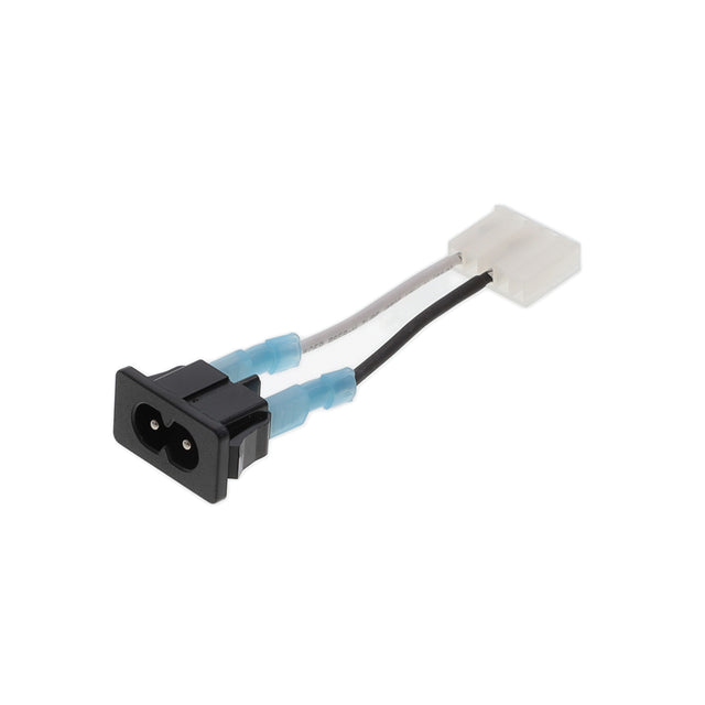 GlobTek, Inc. C810070M6MLX5(R) - Socket rectangular de 05 pos. a IEC 320-C8 0.20' (60.0mm)