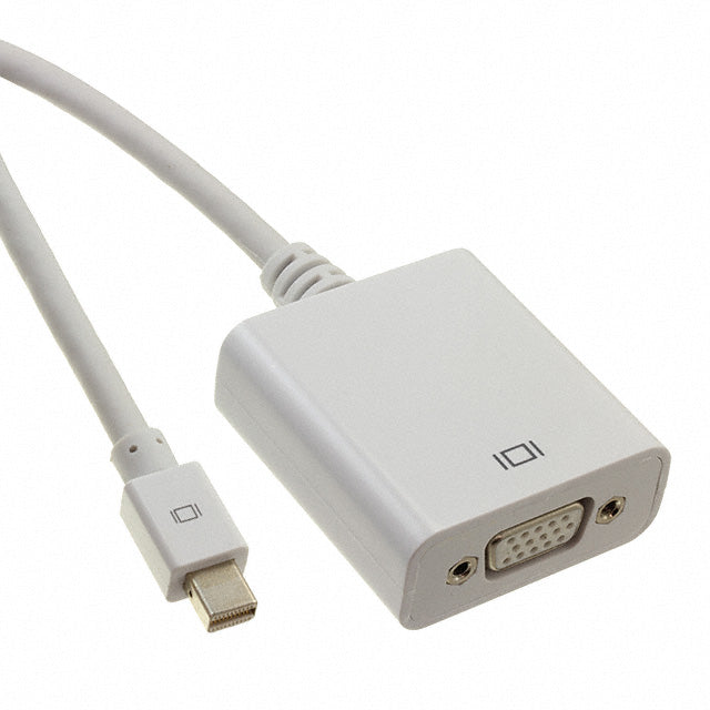 Adam Tech CA-MINIDP-VGAF-3FT - D-Sub de 15 pos hembra, densidad alta (HD) a Mini DisplayPort, macho 3.00' (914.4mm)