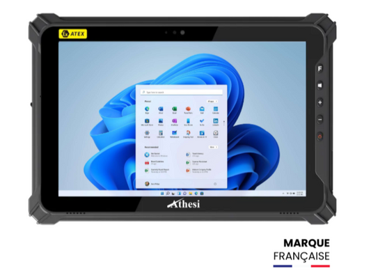 Athesi E10AT ATEX - Tablet 10" Monitor 10" táctil Full HD inferior Windows 11 Pro, 4G, resistencia militar Ref : AT-E10E0010000A