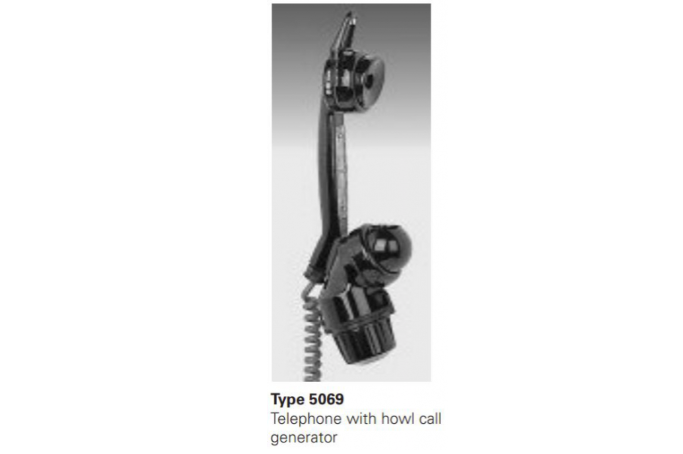 Teléfono Ex-Hand Type 5069 FHF Funke + Huster Fernsig - ATEX