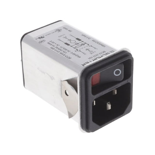 SCHURTER Inc. DC12.3222.101 DC12 - Receptáculo, clavijas macho - Módulo - -