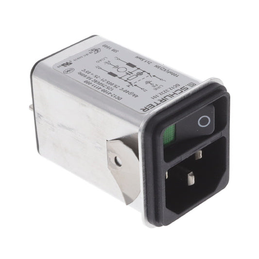 SCHURTER Inc. DC12.3232.101 DC12 - Receptáculo, clavijas macho - Módulo - -