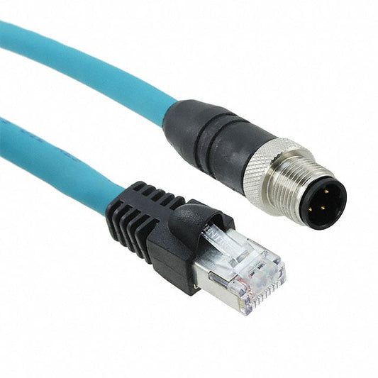 Alpha Wire DR04QR118 TL359 - Circular de 04 pos macho a RJ45, 8p4c 32.81' (10.00m)