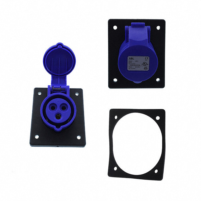 Altech Corporation F31S23A - Pin y manguito (2P3W) Receptáculo, enchufes hembra 20A 250VCA
