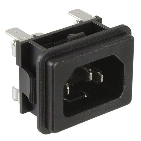SCHURTER Inc. GSF2.2035.01 GSF2 - Receptáculo, hojas macho 10A 125VCA