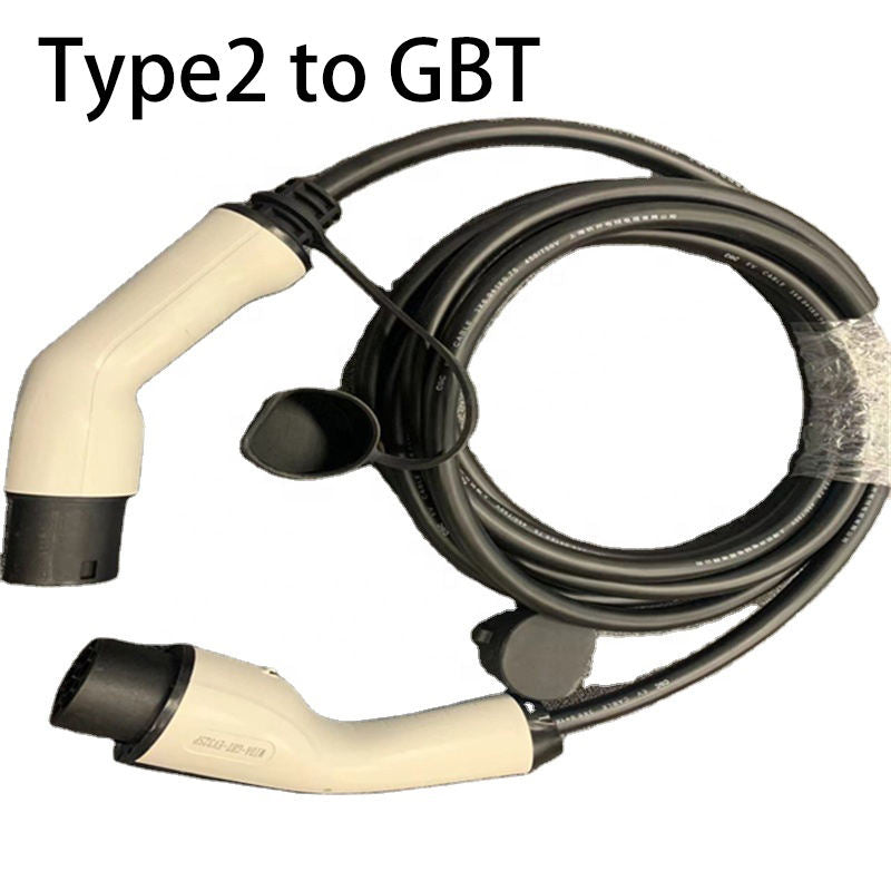 Cable de carga EV Tipo 2 7KW 32A GBT Compatible para vehículos eléctricos y conectores
