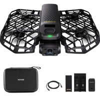 Combo básico de dron de acción de bolsillo HoverAir X1 PRO 4K con cámara autónoma, negro SP06H004