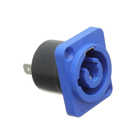 Amphenol Audio HP-3-MDW HPSeries™ Power Conexión personalizada Receptáculo, enchufes hembra 25A 250VCA