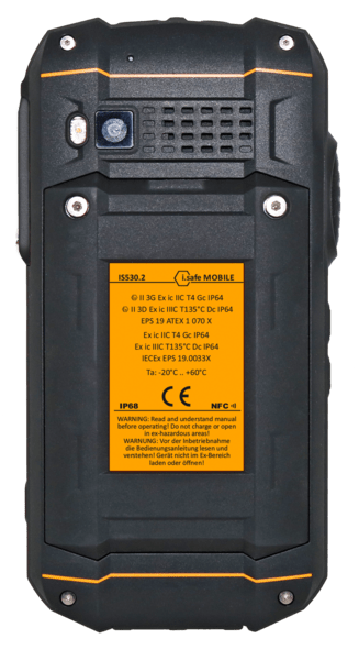 i.safe MOBILE IS530.2 Non-Incendive (C1/D2) Smartphone