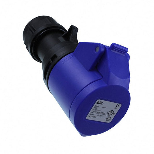 Altech Corporation K31S20A - Pin y manguito (2P3W) Receptáculo, enchufes hembra 20A 250VCA