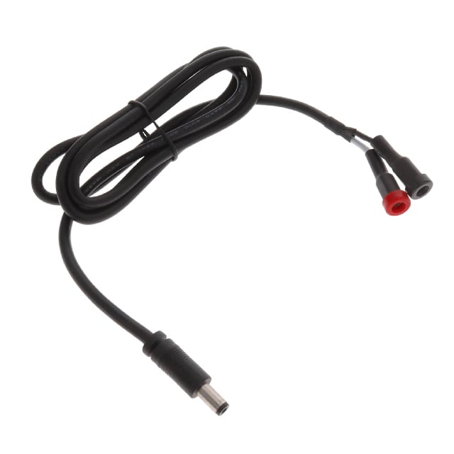 GlobTek, Inc. L0011851M2BANF(R) - Conector tipo barril - 2.5mm DI, 5.5mm DE a conectores tipo banana (2) 3.94' (1.20m)