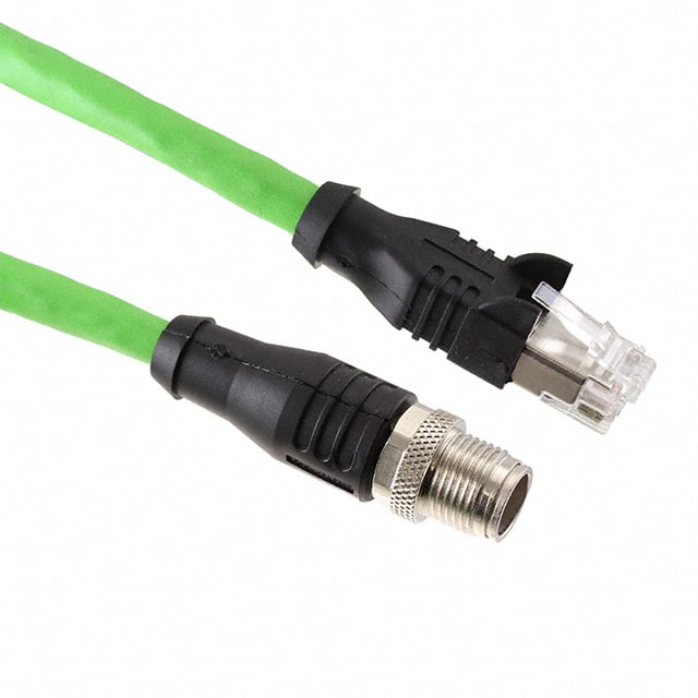 METZ CONNECT USA Inc. 142M2X15050 - Circular de 08 pos macho a RJ45, 8p8c 16.40' (5.00m)