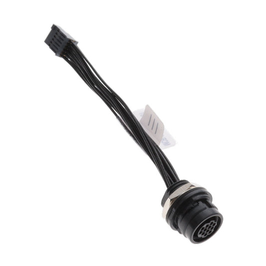 Samtec Inc. MCR-8-02-L-00.10-S-01 AccliMate™ MCR 8 Conector circular, hembra y de 12 pos a conector rectangular de 12 pos 0.33' (100.0mm)