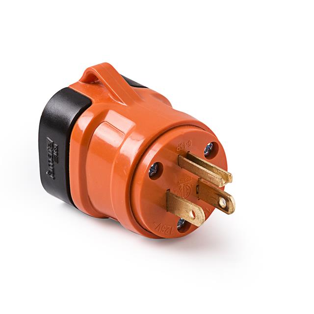 Famatel USA 0-1115 - NEMA 5-15P Clavija de conexión, hojas macho 15A 125V