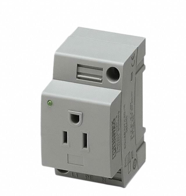 Phoenix Contact 804152 - NEMA 5-15R Receptáculo, enchufes hembra 15A 125VCA