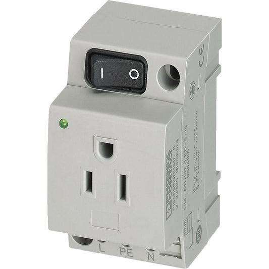 Phoenix Contact 804160 - NEMA 5-15R Receptáculo, enchufes hembra 15A 125VCA