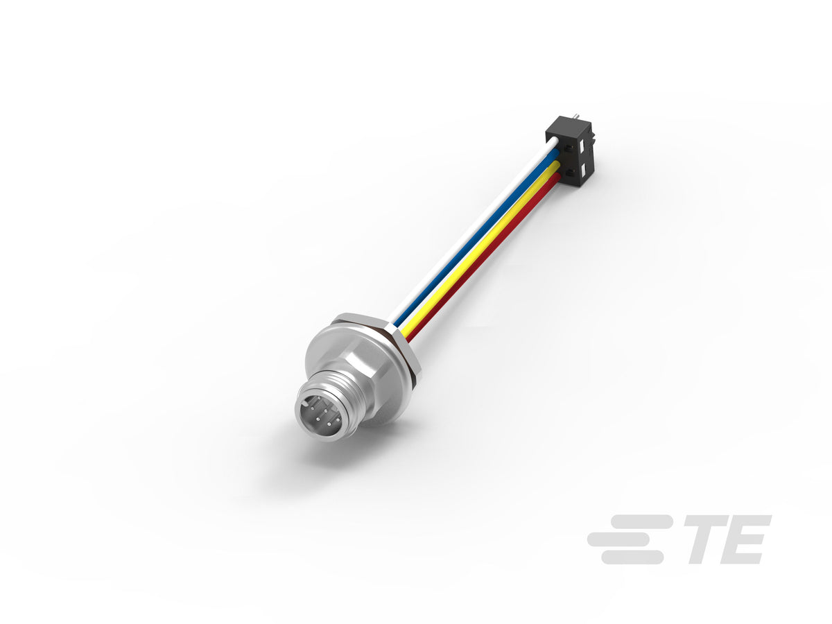 TE Connectivity AMP Connectors 1-2823590-5 M12 Circular 05 pos macho a rectangular de 05 pos hembra 0.26' (80.0mm)