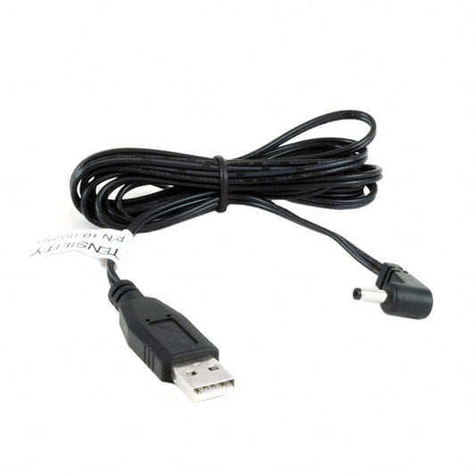 Tensility International Corp 10-00250 - Clavija tipo barril - 1.35mm DI, 3.5mm DE a clavija macho USB A 6.00' (1.83m)