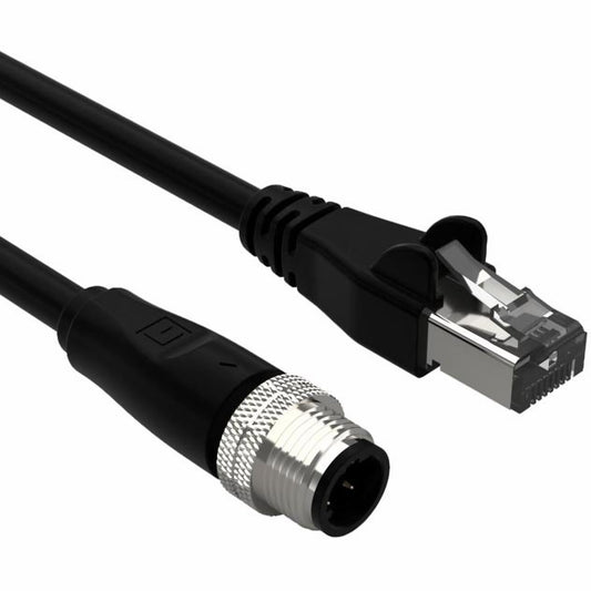 Tensility International Corp 10-06236 - Circular de 4 pos macho a RJ45, 8p8c 16.40' (5.00m)