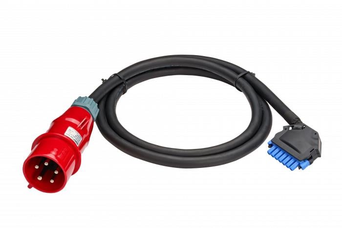 Amphenol ICC (FCI) 10167313-001 - Distribuidor IEC 309 a 7-Way 9.84' (3.00m)