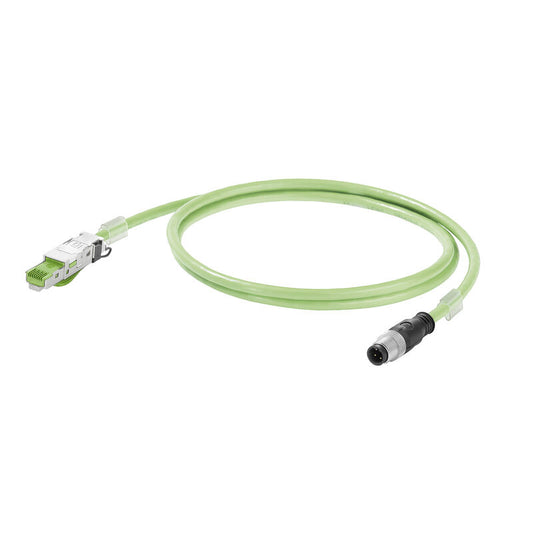 Weidmüller 1044470010 - Circular de 04 pos macho a RJ45, 8p4c 3.28' (1.00m)