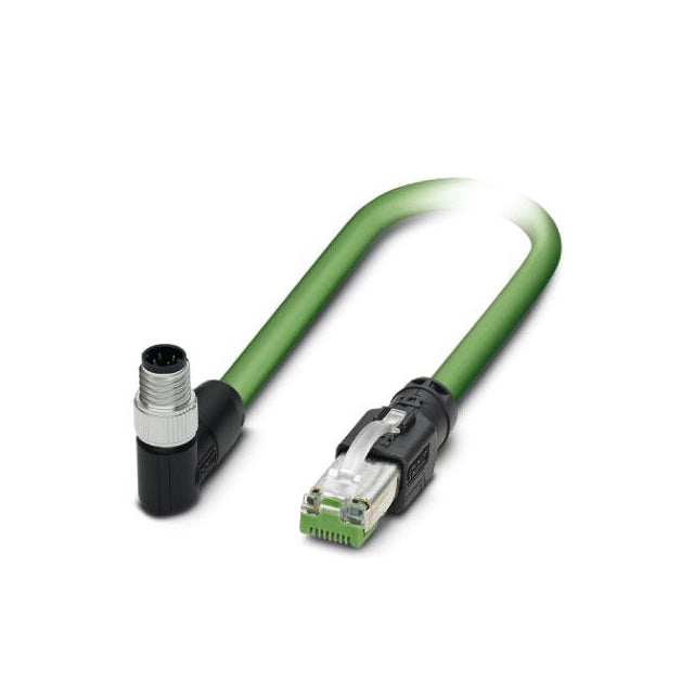 Phoenix Contact 1080544 NBC Circular 04 pos macho a RJ45, 8p4c, ángulo recto 6.56' (2.00m)