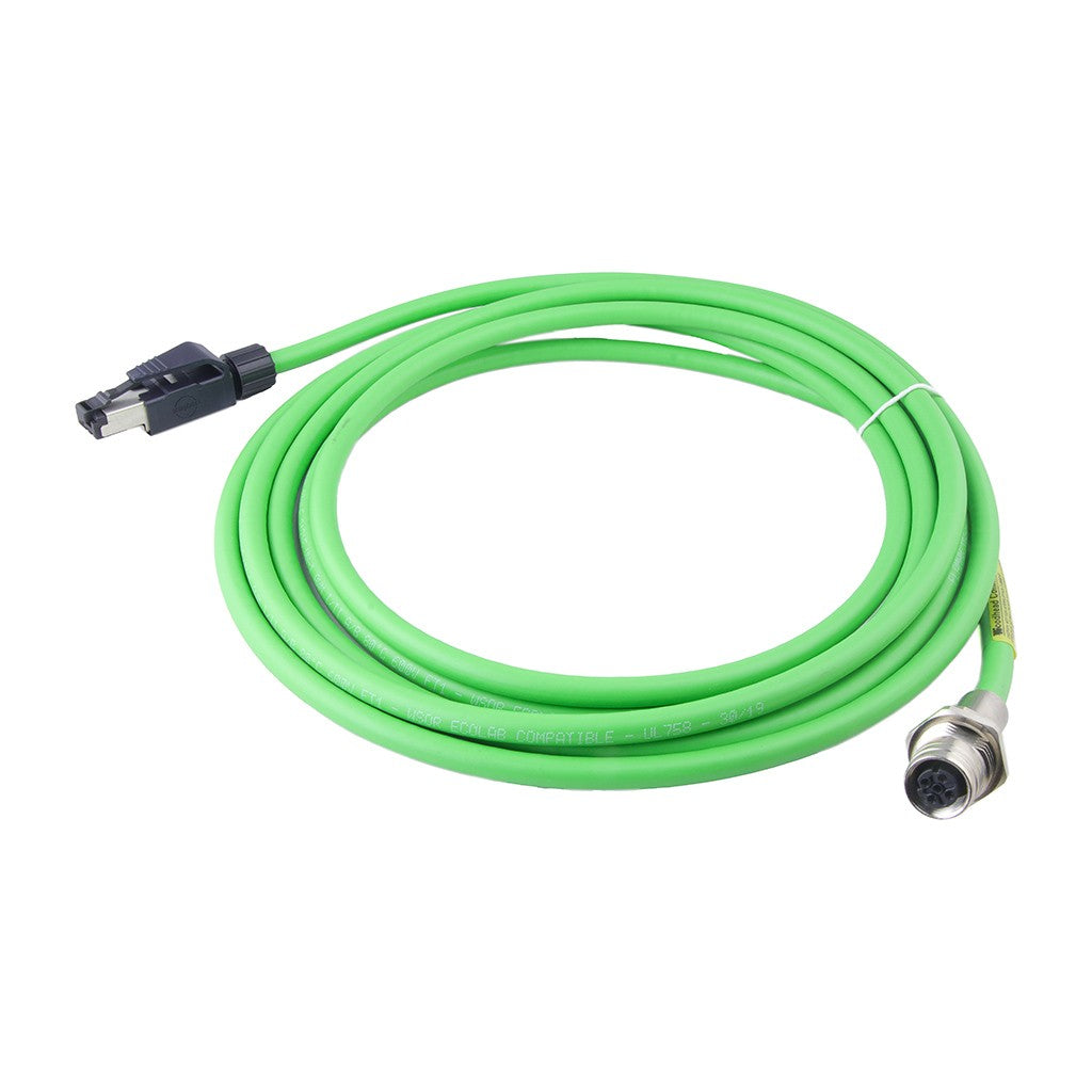 Molex 1201088378 Brad Ultra-Lock 120108 Circular, hembra y de 04 pos a RJ45, 8p4c 9.84' (3.00m)