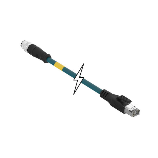 Molex 1201088461 120108 Circular de 04 pos macho a RJ45, 8p4c 65.62' (20.00m)